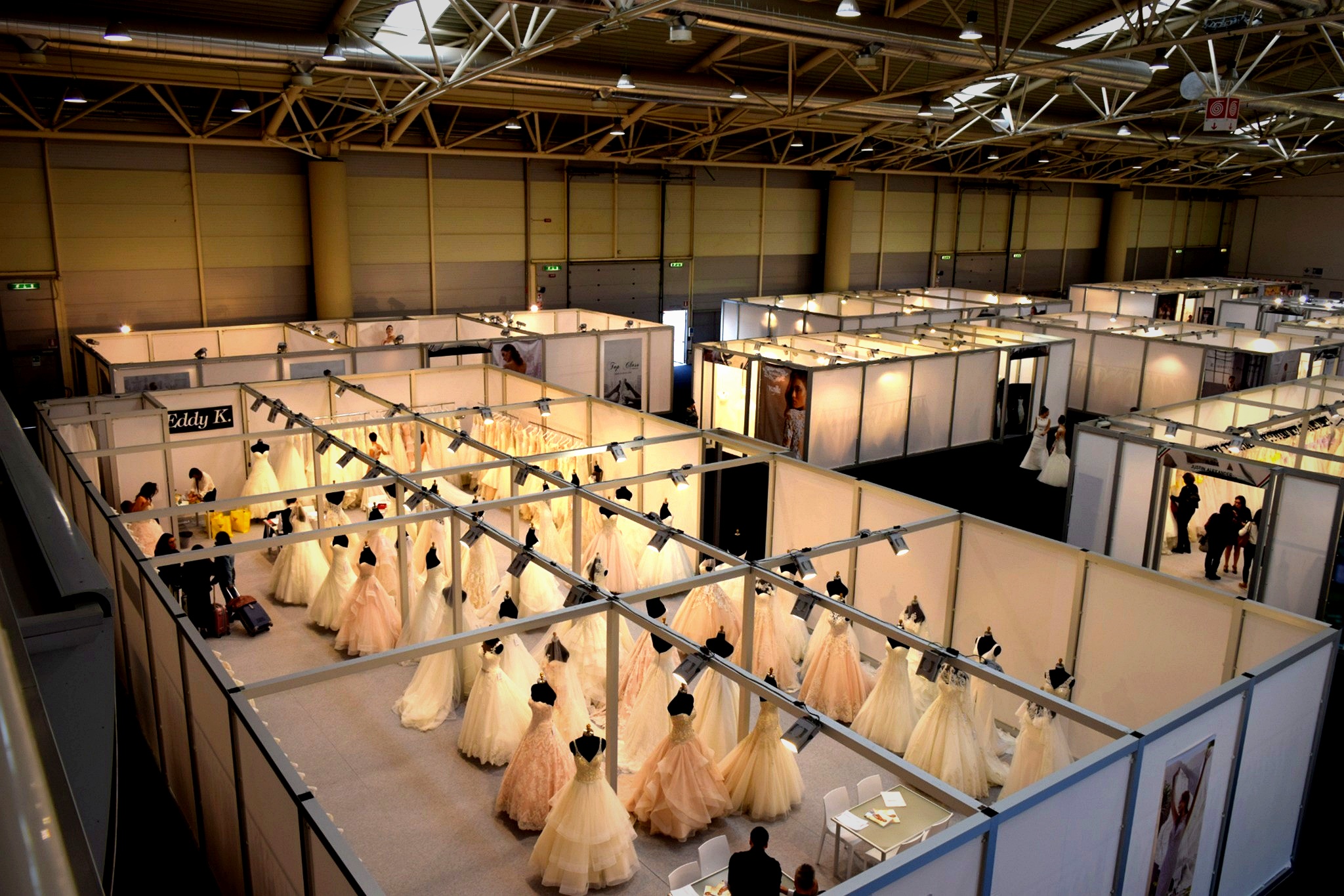 Allestimento Bridal Week presso Nuova Fiera di Roma